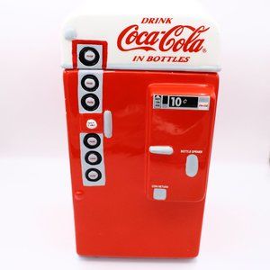 Gibson Coca-Cola Vending Machine Cookie Jar 2001